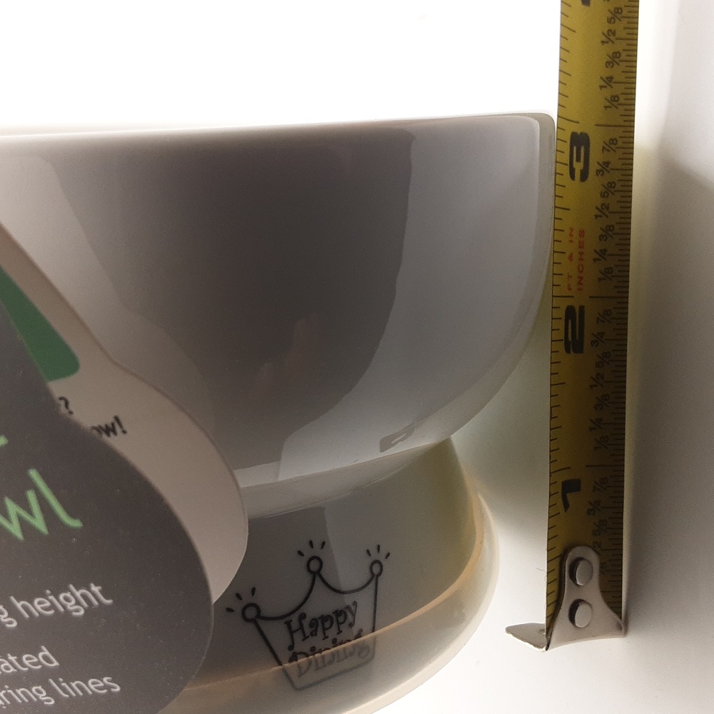 Neco Ichi Raised Cat Water Bowl - NWT & Food Bowl - EUC - Picture 7 of 13